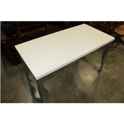 MODERN WHITE IKEA HALL TABLE