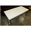Image 1 : MODERN WHITE IKEA HALL TABLE