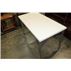 Image 3 : MODERN WHITE IKEA HALL TABLE