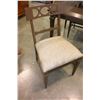 Image 2 : VINTAGE PAINTED TABLE AND 4 CHAIRS