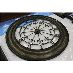 LARGE DECORATIVE WALL CLOCK