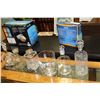 Image 1 : CRYSTAL DECANTERS AND ICE BUCKET