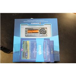 NEW OVERSTOCK SIRIUS SATELLITE RADIO STARMATE 3 RADIO AND VEHICLE KIT WITH FM ADAPTER