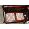 Image 2 : MAHOGANY FINISH BENCH