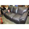 Image 3 : LEATHER SOFA WITH FURNITURE CARE KIT