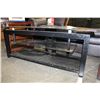 Image 2 : BLACK GLASS ENTERTAINMENT STAND