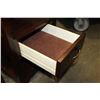 Image 2 : PAIR OF 3 TIER 1 DRAWER ENDTABLES