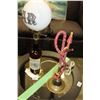 Image 1 : BAR LAMP AND BRASS HOOKAH