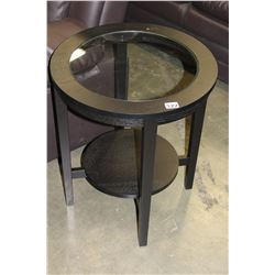 MODERN BLACK COFFEE TABLE WITH STORAGE