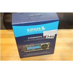 NEW OVERSTOCK SIRIUS SATELLITE RADIO STARMATE 4 SATELLITE RADIO AND COMPLETE VEHICLE KIT