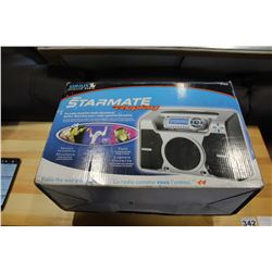 NEW OVERSTOCK SIRIUS STARMATE REPLAY ALL IN ONE SATELLITE RADIO BOX AND PORTABLE BOOMBOX