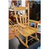 Image 1 : CHILD PINE ROCKING CHAIR
