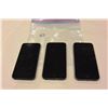 Image 1 : 3 APPLE IPHONE 5 BLACK CHATR SIMS