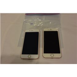 2 APPLE IPHONE 6S ROSE GOLD CHINA MOBILE BELL