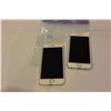 Image 1 : 2 APPLE IPHONE 6S ROSE GOLD AND SILVER TELUS