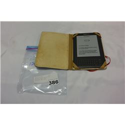 AMAZON KINDLE WITH FULL KEYBOARD AND CASE