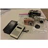 Image 1 : 3 DIGITAL CAMERAS AND CASED VOICE RECORDER