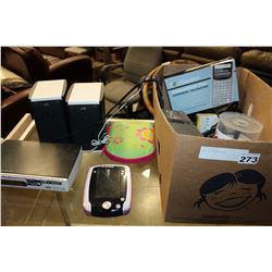 BOX OF ELECTRONICS