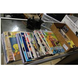 TRAY OF COLLECTOR COMICS