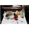 Image 1 : TWO BOXES OF KITCHEN ITEMS AND GRAVY BOATEPPERS