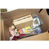Image 3 : TWO BOXES OF KITCHEN ITEMS AND GRAVY BOATEPPERS