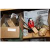 Image 5 : TWO BOXES OF KITCHEN ITEMS AND GRAVY BOATEPPERS