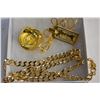 Image 2 : GOLD TONE CHAINS AND RING