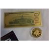 Image 2 : TRUMP HAT STICKERS COIN AND BILL