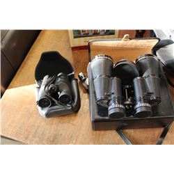 2 PAIRS OF BINOCULARS