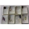 Image 1 : 8 STONE PENDENTS