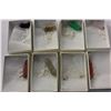 Image 1 : 8 STONE PENDENTS