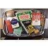 Image 1 : SILVER TRAY OF TOBACCO PRODUCTS