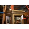 Image 2 : GLASS GOLD PAINTED DISPLAY CABINET