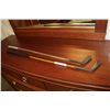 Image 1 : TWO ANTIQUE HICKORY SHAFT PUTTERS