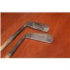 Image 3 : TWO ANTIQUE HICKORY SHAFT PUTTERS