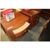 Image 2 : PAIR OF MODERN 3 DRAWER NIGHTSTANDS