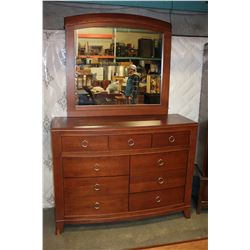 MODERN DRESSER WITH MIRROR