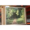 Image 1 : FRAMED OIL ON CANVAS