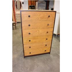 PINE 6 DRAWER HIGHBOY