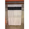 Image 1 : WALL MOUNTED SHELF WITH CURTAINS