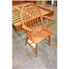 Image 2 : DINING TABLE AND TWO CHAIRS