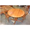 Image 4 : DINING TABLE AND TWO CHAIRS