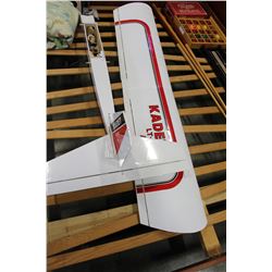 KADET LT40 PLANE WITH CRATE OF ACCESSORIES