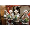 Image 2 : LOT OF FOUR RUSTIC CHRISTMAS CHURCHES