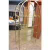 Image 3 : BRASS AND GLASS DISPLAY SHELF