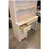 Image 2 : OAK DESK WITH HUTCH