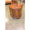 Image 1 : OAK HEXAGON ENDTABLE