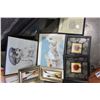 Image 3 : LOT OF SMALL FRAMED PRINTS
