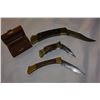 Image 2 : BRASS INLAID CHEST AND JACK KNIVES