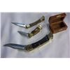 Image 3 : BRASS INLAID CHEST AND JACK KNIVES